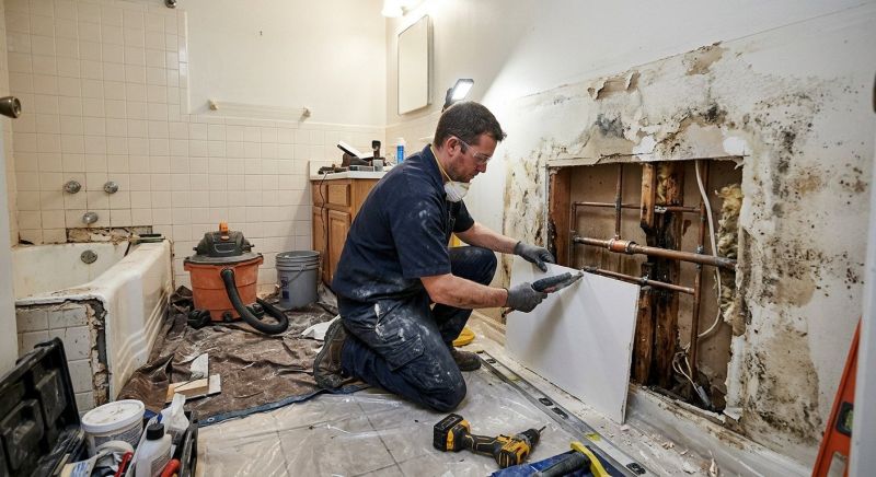 Bathroom Water Damage Repair in Littleton, CO