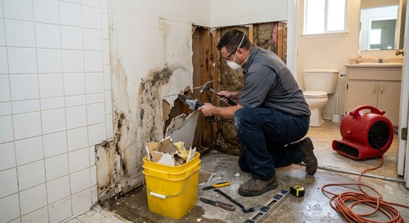 Water Damage Ceiling Repair in Conroe, TX