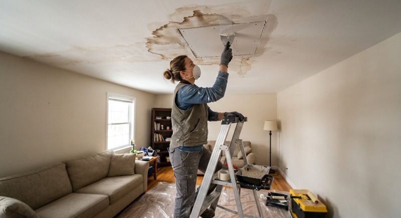 Water Damage Ceiling Repair in Alpharetta, GA